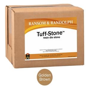 Tuff Stone Die Stone Type IV Resin-Fortified Golden Brown Ea