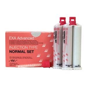 EXA ADVANCED Impression Material Injection Normal Set 48 mL Refill w/ Tips Ea