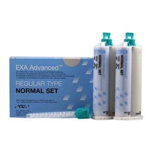 EXA ADVANCED Impression Material Cartridge Nrml St 48 mL Reg Refill w/ Tips Ea