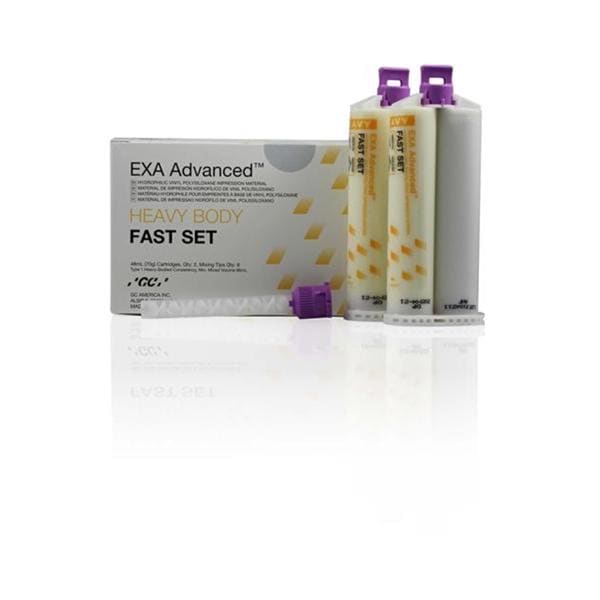 EXA ADVANCED Impression Material Cartridge Fast Set 48 mL Heavy Value Pack Ea