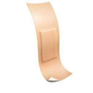 Leukoplast Bandage Strips Elastic/Fabric 1x3" Tan LF 100/Bx