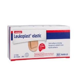 Leukoplast Spot Bandage Elastic/Fabric 1-1/4" Tan Sterile 100/Bx, 12 BX/CA