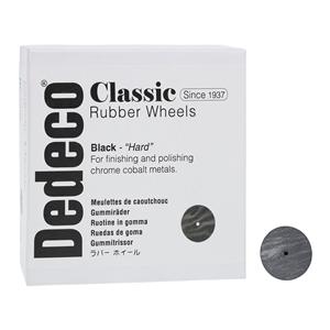 Rubber Wheels and Points Black 100/Bx