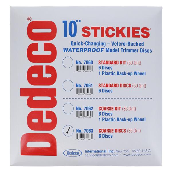 Disques Stickies 7063 10 po 6/Boîte