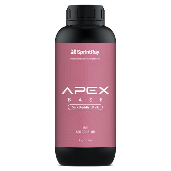 Apex Denture Base Dark Red Pink Bt