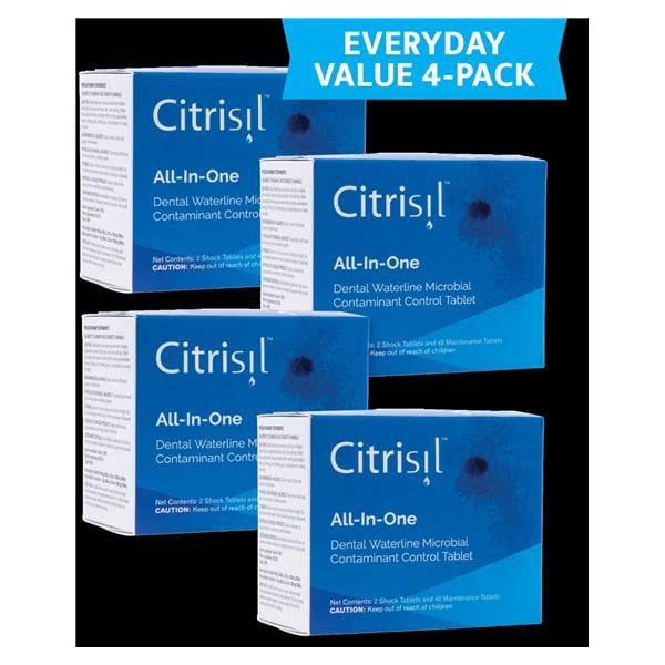 Citrisil Waterline Infection Control Kit 4/Pack 4/Bx