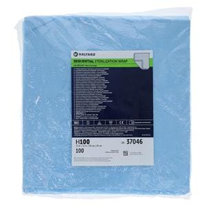 Halyard CSR Wrap 12 in x 12 in Blue 100/Bg