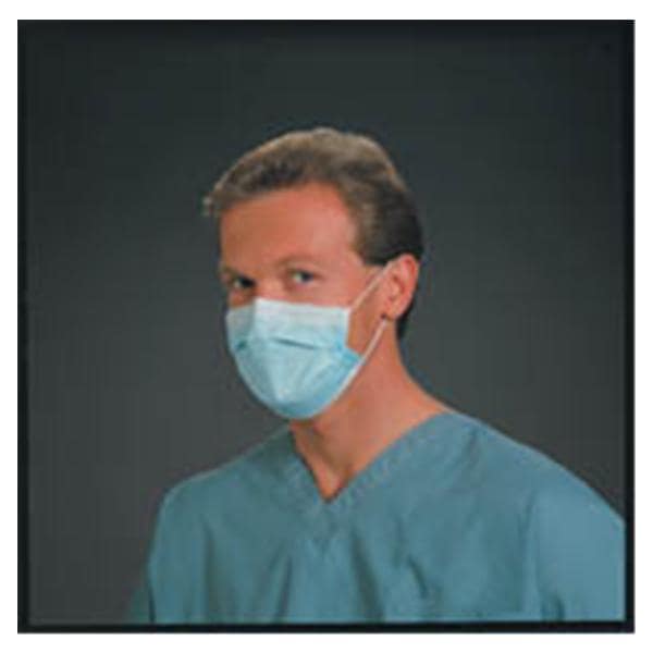 Tecnol Procedure Mask Not ASTM Rated Blue Adult 50/Bx