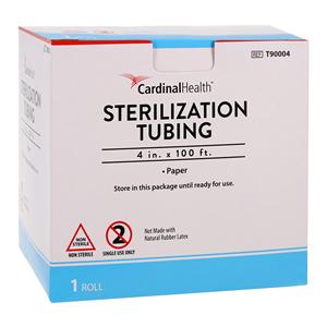 Sterilization Tubing 100 Feet x 4 in Surgical Grape Paper / Film Rl