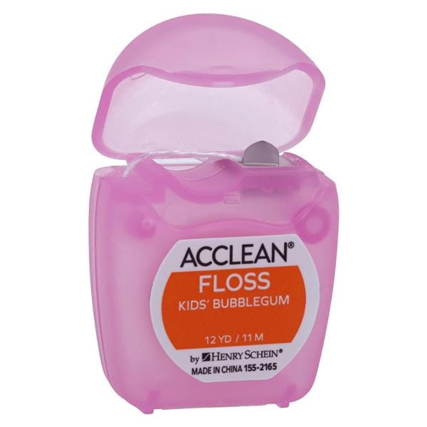 Acclean Soie dentaire Non ciré 12 vg Gomme balloune Format patient 72/boîte