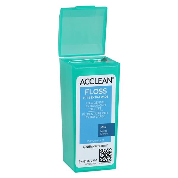 Acclean Plus Soie dentaire PTFE 100 vg Bobine Menthe Ch.