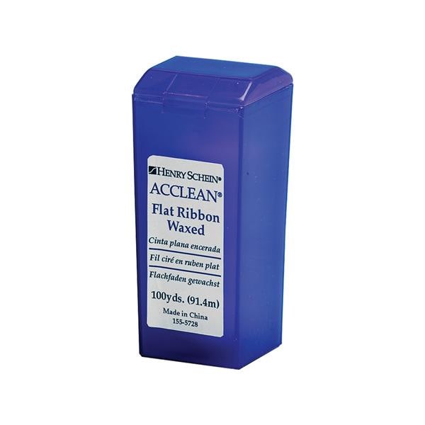 Acclean Soie dentaire Ruban ciré 100 vg Sans saveur Ch.