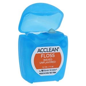 Acclean Soie dentaire Ciré 12 vg Format patient Sans saveur 72/boîte