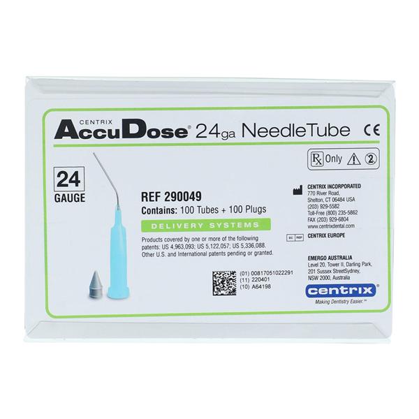 AccuDose NeedleTube 290049 Bendable Needle Tube & Plug - Henry 