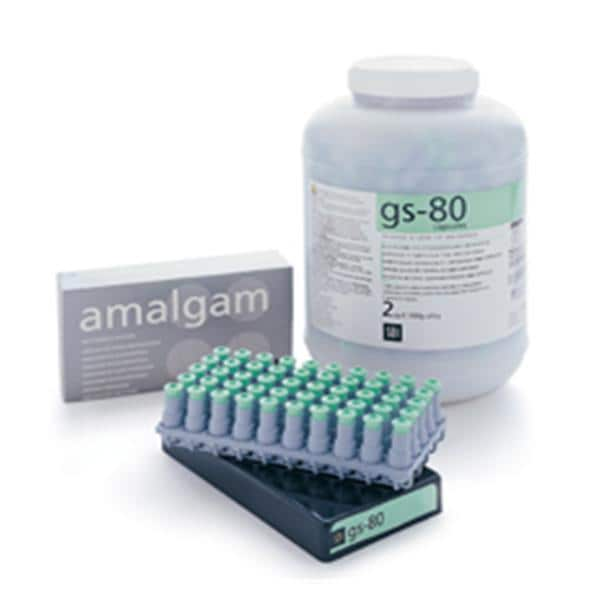 GS-80 Alloy Capsules Single Spill Regular Set 50/Bx