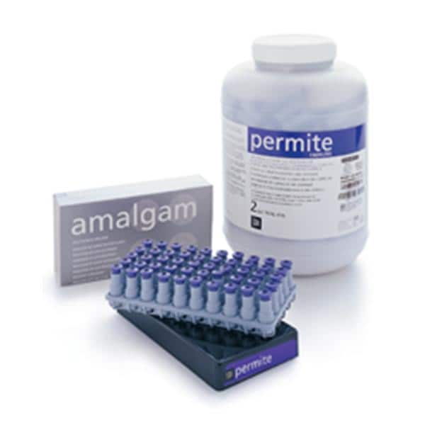 Permite Alloy Capsules Single Spill Regular Set 50/Bx