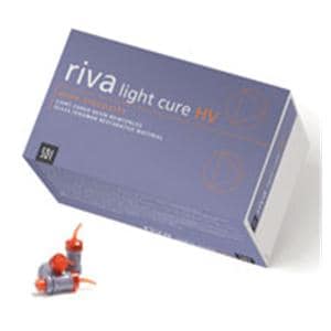 Riva Light Cure Glass Ionomer Capsule B2 Refill 50/Pk