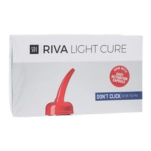 Riva Light Cure Glass Ionomer Capsule A3.5 Refill 50/Pk