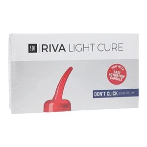 Riva Light Cure Glass Ionomer Capsule A1 Refill 50/Pk