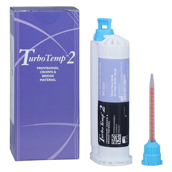 Turbo Temp 2 Temporary Material Shade A2 Cartridge Refill Package