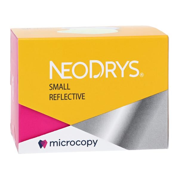 NeoDrys Reflective Cotton Roll Substitute Yellow Small 50/Pk