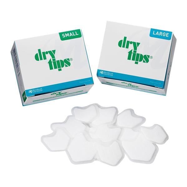 Dry Tips Substitut de rouleau de coton Enfant Petit 50/boîte