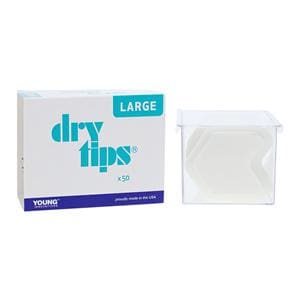 Dry Tips Substitut de rouleau de coton Adulte Grand 50/boîte