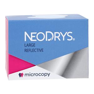 NeoDrys Reflective Cotton Roll Substitute Blue Large 50/Pk