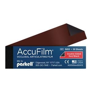 Pellicule à art. Dbl fce 3 1/2x7/8po Livret Noir/Rge 50 Bdes/carnet 5 carnets/bt