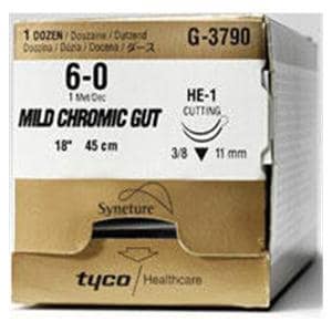 Surgigut Suture 3-0 Chromic Gut C-13 Undyed 18" Monofilament Pk