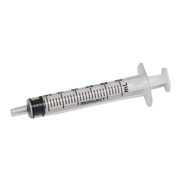 Monoject Syringe 3cc w/o Needle Luer Lock 100/Bx