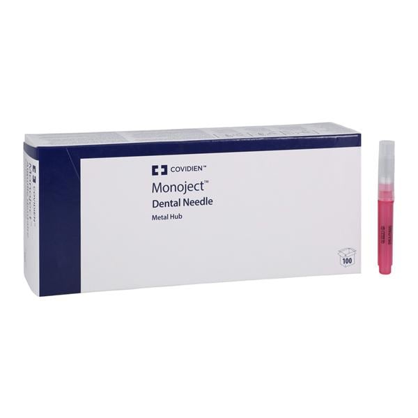 Monoject Aiguille Embase en métal Cal. 25 Long Rouge 100/boîte