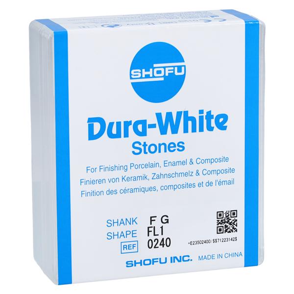 Dura-White Mounted Stones White 12/Bx