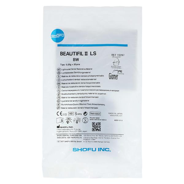 Beautifil II LS Tip Restorative BW Refill 20/Pk