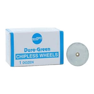 Abrasive Wheels Chipless #8 Green 12/Bx