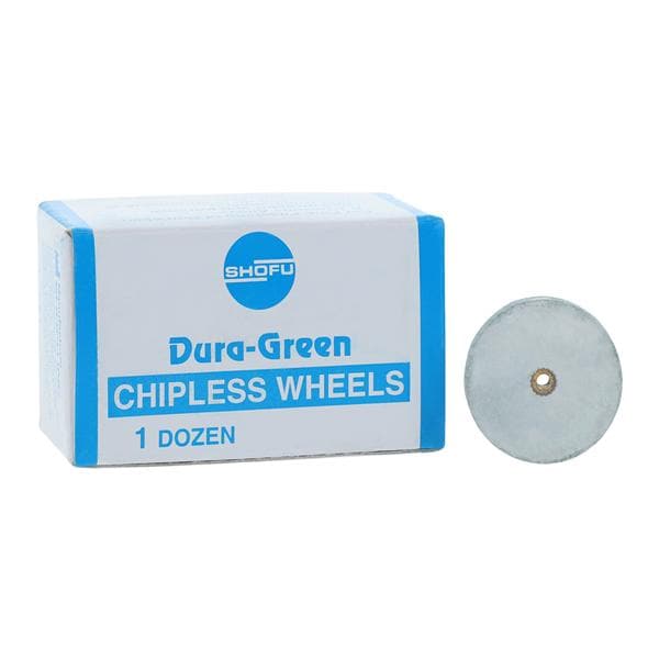 Abrasive Wheels Chipless #8 Green 12/Bx