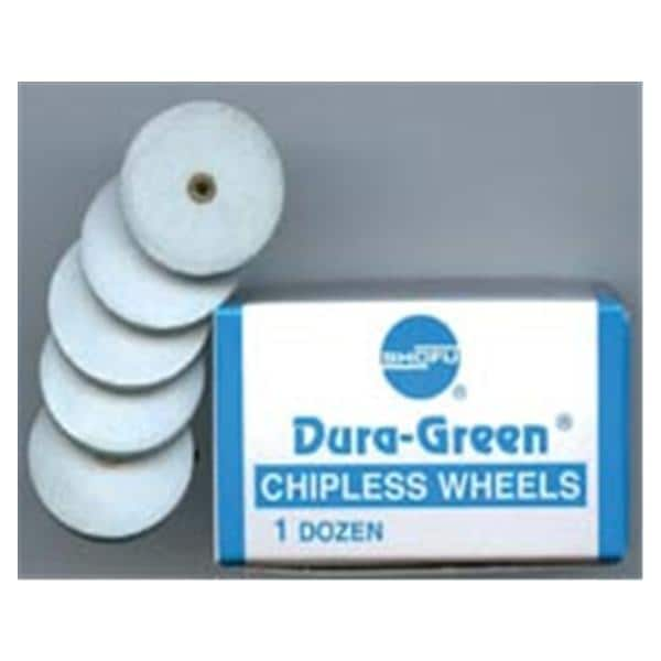 Chipless Wheels Green 12/Pk