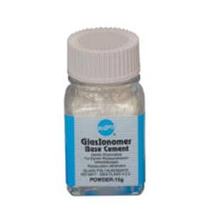 GlasIonomer Powder Base Cement White 15 Gm Refill Bt