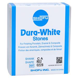 Dura-White Mounted Stones Round White 12/Bx