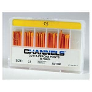 Channels Gutta Percha Points 50/Bx