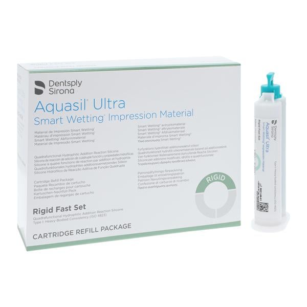 Aquasil Ultra Smart Wetting Impression Material Try Fst Set Rgd Mint Refill 4/Bx