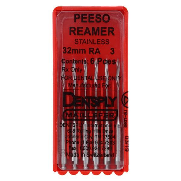 Peeso Reamer 32 mm Size 3 6/Pk