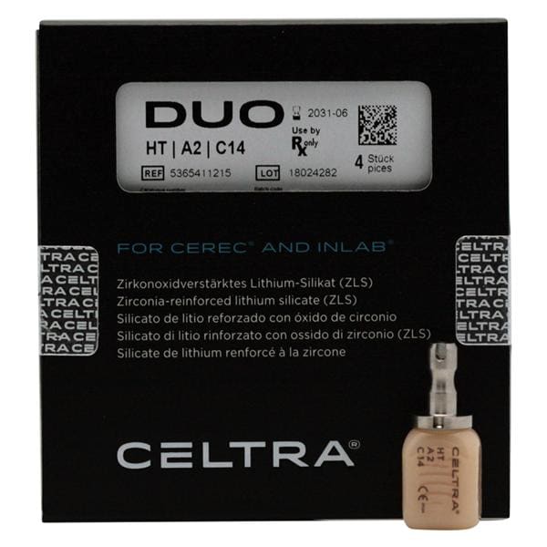 Bloc Celtra Duo Cerec C14 LT 4/Paquet