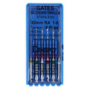 Gates Glidden Drill 32 mm Size 1-6 Pk