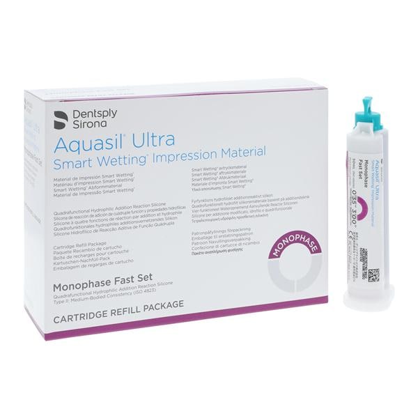 Aquasil Ultra Smart Wetting Impression Material Try Fst Set Monophs Mnt Rfl 4/Bx