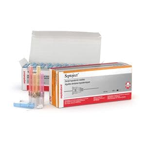 Septoject Aiguille Embase en plastique Cal. 30 Très court Violet 100/boîte