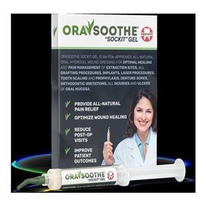 Orasoothe Sockit Gel Natural Rosin Gel 10gm 5/Pk