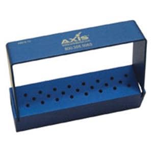 Porte-fraises Aluminium 23 trous Bleu Ch.