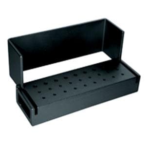 Bur Block Aluminum 12 Hole Black Swivel Top Ea