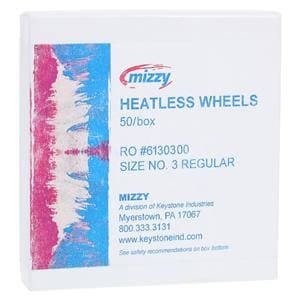 Mizzy Grinding Wheels Heatless #3 Gray 50/Bx